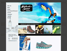 Tablet Screenshot of haeberlisport.ch
